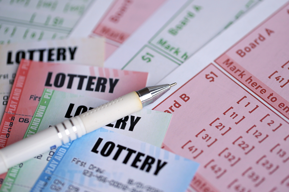 Lotto number pattern and trend charts on a dashboard